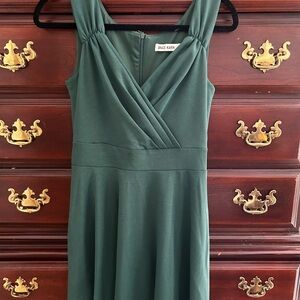 Grace Karin Green Sleeveless Dress